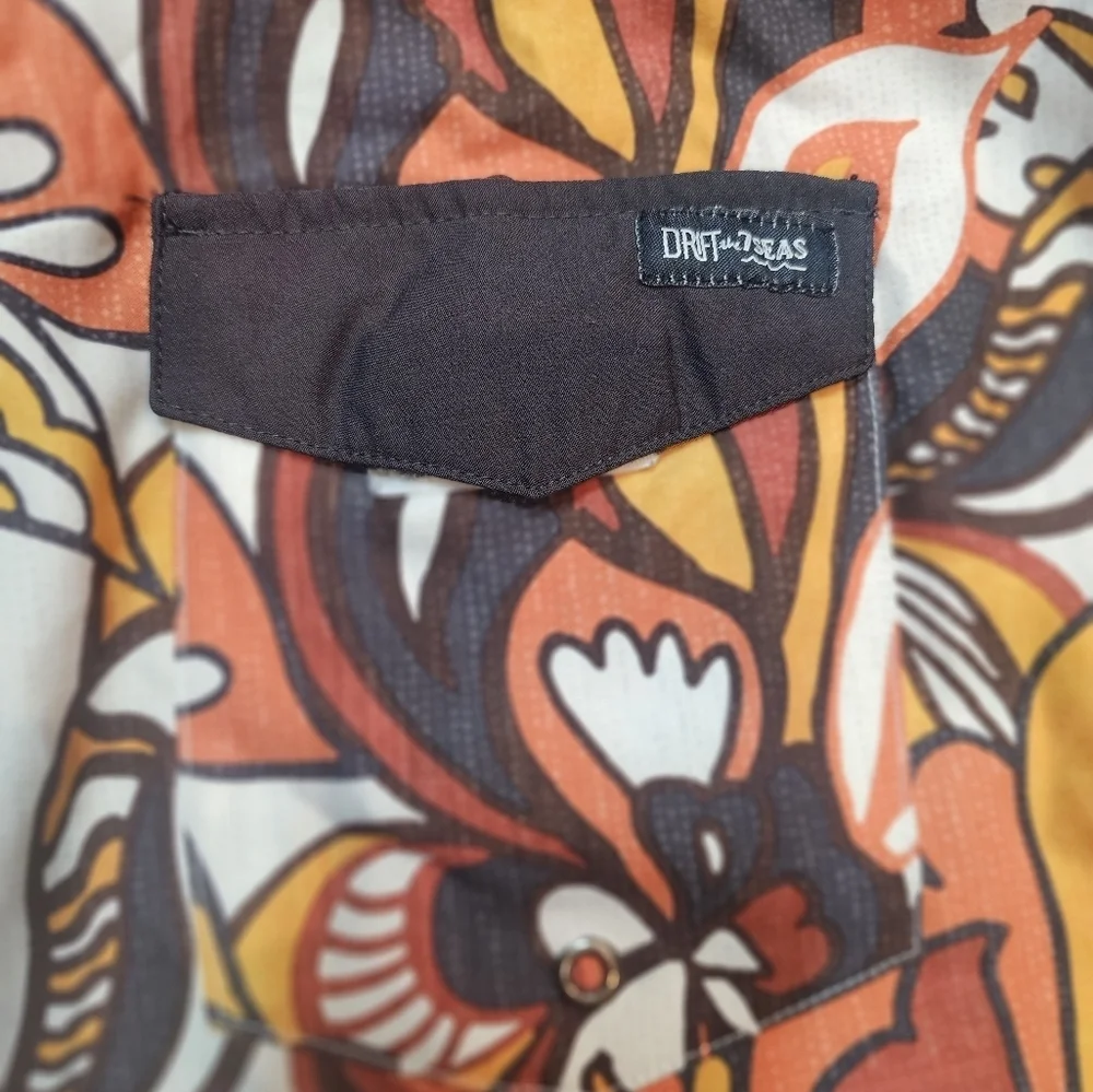Drift the 7 Seas Men’s Floral Board Shorts Swim Trunks Size 30